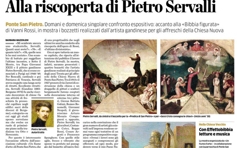 Alla riscoperta di Pietro Servalli