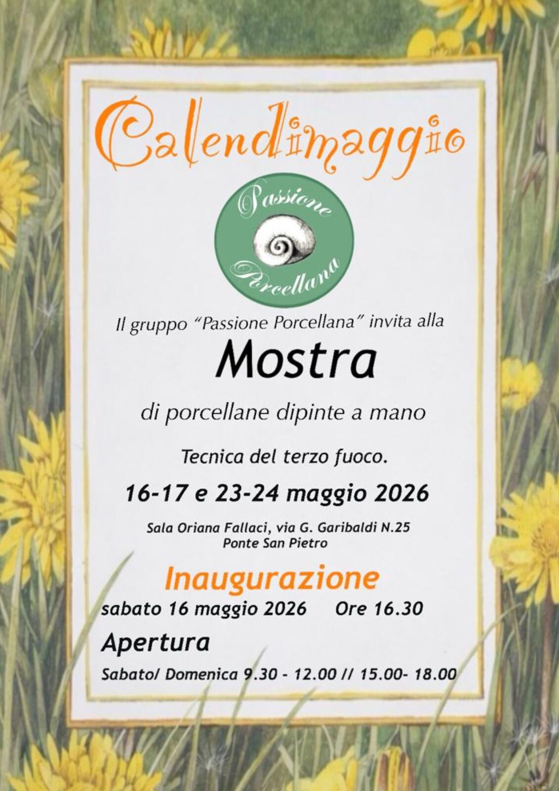 PASSIONE PORCELLANA